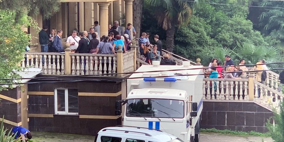 Kuva: Sotšin keskuskäräjäoikeus. Lokakuu 2019