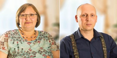 Photo: Snezhana and Konstantin Bazhenov