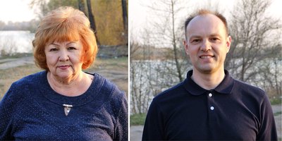 Photo: Valentina and Roman Baranovsky