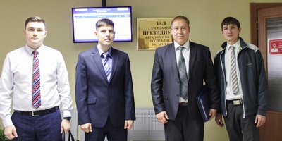 In the photo: Yulmetyev Aidar, Myakushin Vladimir, Karimov Ilham, Matrashov Konstantin. June, 2022