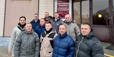 Defendants after the announcement of the verdict. February 13, 2025