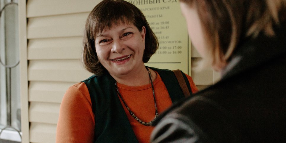 Natalya Novoseletskaya am Tag der Urteilsverkündung, 30. September 2025