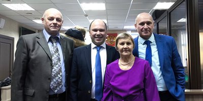Aleksandr Ketov, Aleksandr Kruglyakov, Lidiya Nekrasova and Andrey Kharlamov, December 2025