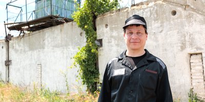 Артём Герасимов в день освобождения